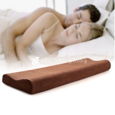 Gối ngủ đôi cao su non dài 1m2 GDH-05