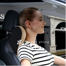 Gối tựa cổ ô tô cao su non loại cao cấp GLC-08