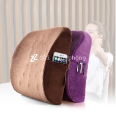 Tựa lưng ghế văn phòng cao su non hạt nổi GTL-03