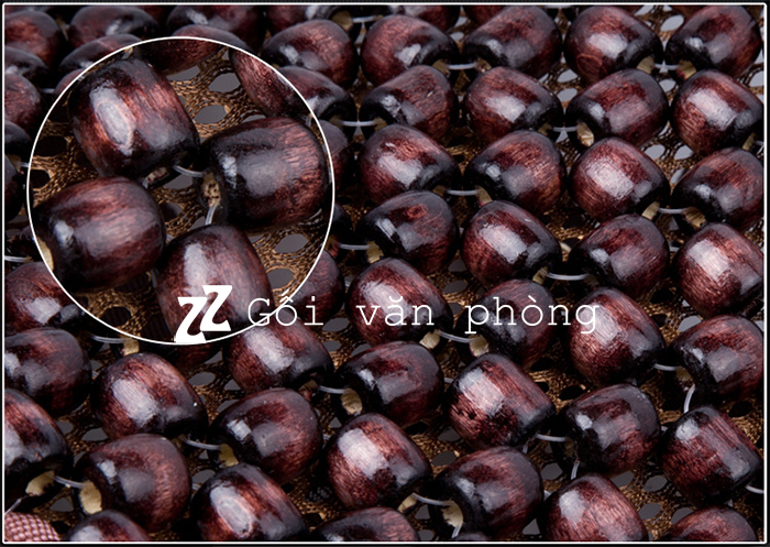 tựa lưng hạt massage