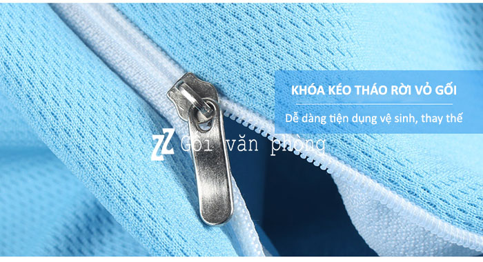 Khóa kéo vỏ gối