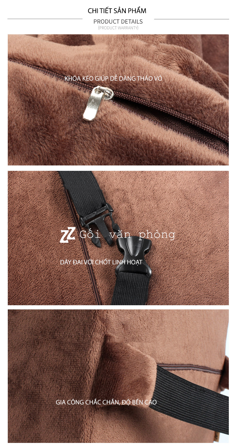 Vỏ gối dựa lưng