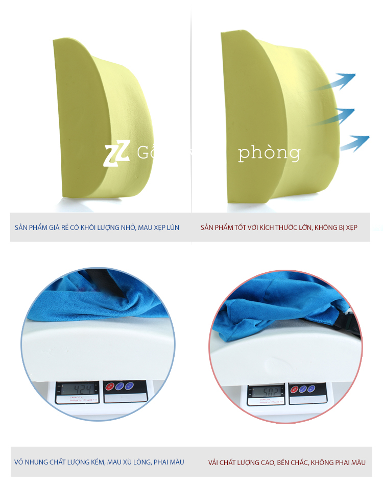 Chất lượng gối