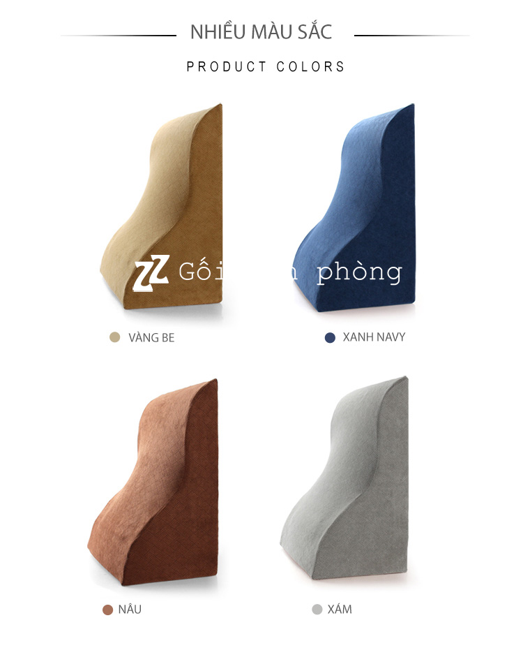 gối tựa lưng người bệnh