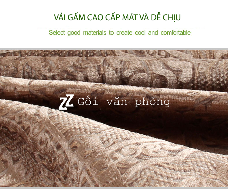 vỏ gối gấm