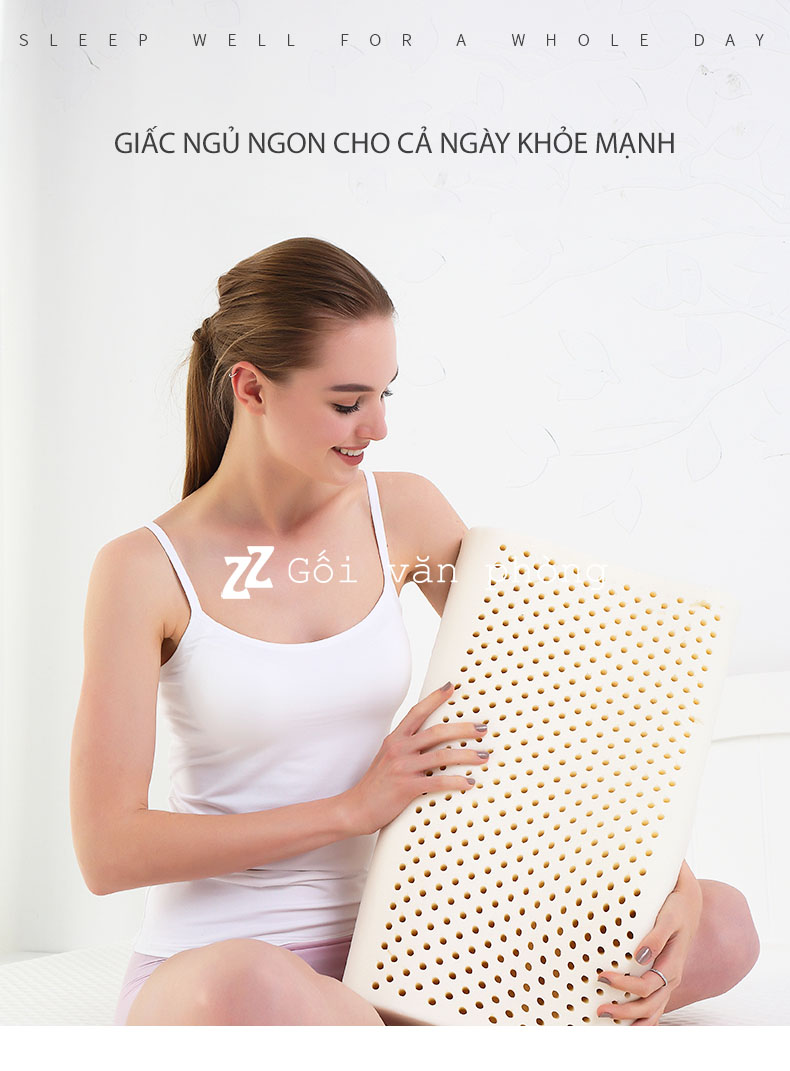 Gối ngủ lượn sóng