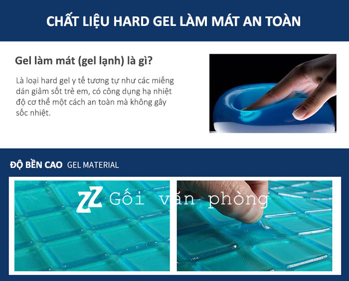 Gối gel mát