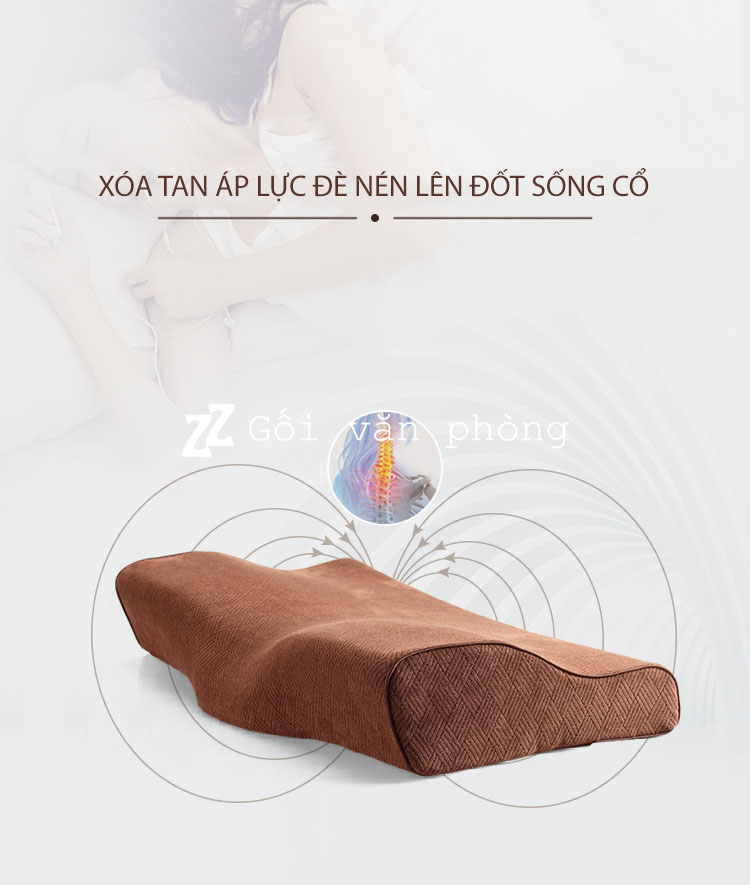 Gối cho người đau vai gáy